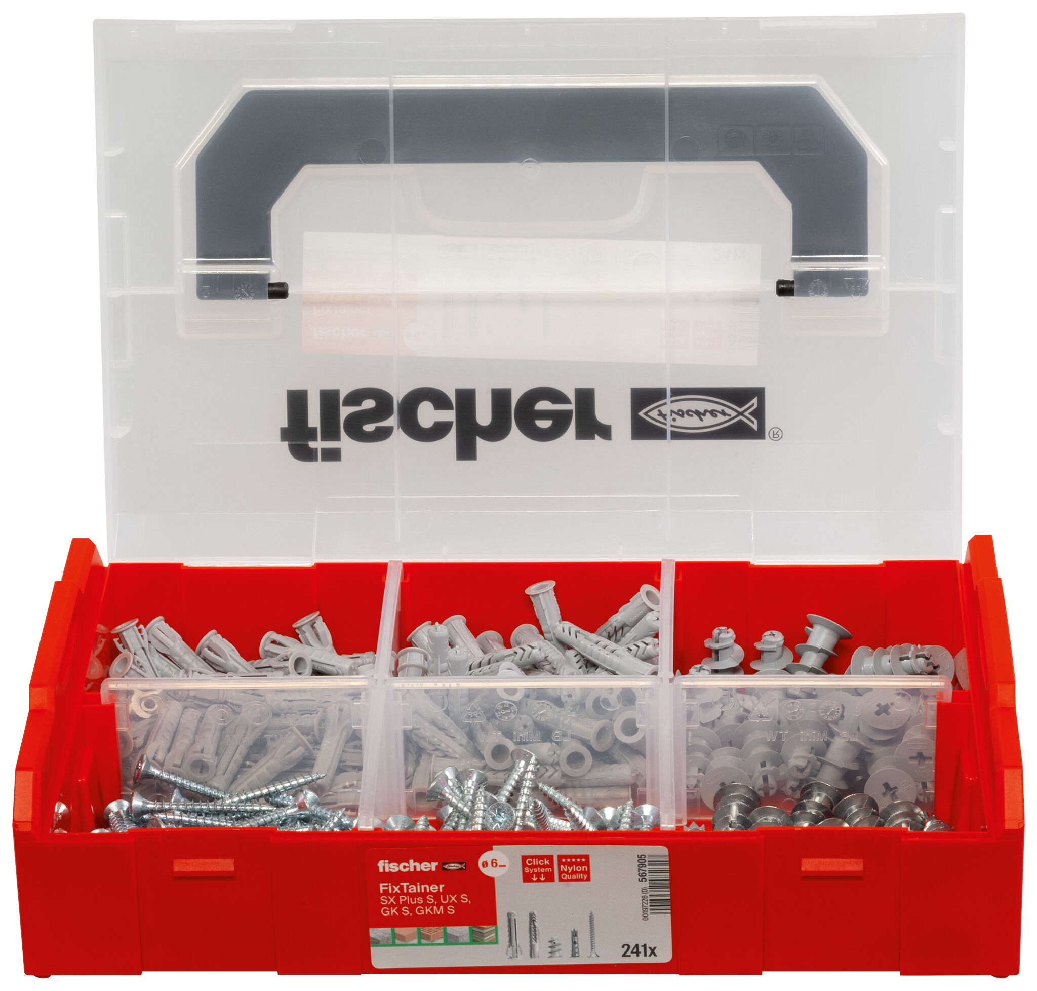 fischer FixTainer - Expansion plug SX Plus, Universal plug